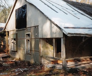 Bild 14: Reste des Gebäude Nr. 59, Südseite, 2006, Foto Bendler.