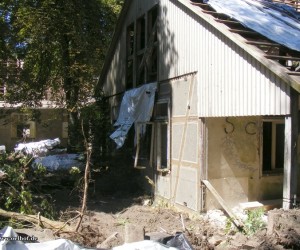 Bild 17: Südseite kurz vor dem Abriss