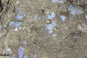 Bild 10: Glasplättchen (Objektträger) für mikroskopische Untersuchungen